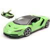 MAISTO MI31386GR LAMBORGHINI CENTENARIO LP770-4 2016 GREEN 1:18 Modellino