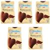CAIYA 5X Mulino Bianco Batticuori Biscotti Frollini con Cacao, Latte e Cioccolato Fondente 350gr [5 Confezioni]