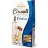 Generico Confetti Crispo Ciocolì Praline di Cioccolato Fondente Ripiene di Alcool Aromatizzato al Gusto Sambuca Ricoperte di Cioccolato bianco 100g