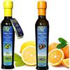 INCA 2 Bottiglie Olio Extra Vergine di Oliva e Arance e Limone di Sorrento IGP