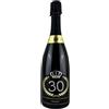 Swart - Idea regalo per compleanno 30 anni - Bottiglia Tanti Auguri da 0,75L - Etichetta personalizzata con autentici cristalli - spumante Italiano di alta qualità