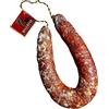 7 BELLOTAS Chorizo Iberico de Bellota | Chorizo Iberico Realizzato da Suini Iberici Nutriti con Ghiande al 100% | Salami Asciugato Naturalmente di Salamanca (Chorizo spicy +500 g.)