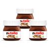CAIYA Mini Vasetto da 25gr - Confezione da 3 Pezzi per Nutella da ogni ricorrenza (Battesimi, Comunioni, Compleanni, Confettate) con Portachiavi CAIYA®
