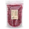 KoRo - Mandorle al cioccolato fondente e polvere di lamponi | 1 kg - originali e sfiziose - come snack o topping croccante - anche come idea regalo