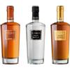 GIORDANO VINI - Confezione di Grappe Pregiate 3 tipologie di Grappa Invecchiata e Selezionata - 3 Bottiglie da 50 cl