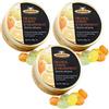 Nipits Simpkins, caramelle da viaggio, arancio, limone e pompelmo, 3 confezioni da 200 g