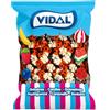 Vidal Pirati Teschi Caramelle Gommose. Busta da 250 pezzi (circa 1500gr). Ideale per Feste di Compleanno, Caramellate, Candy Buffet, Halloween. Senza Glutine/Gluten Free