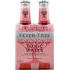 GOOD4YOU FEVER TREE Premium Tonico Sapore Lampone Pack 4 Bottiglie 20 cl