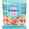 Vidal Dipper Ball VIDAL - Caramelle con riempimento liquido (arancio, fragola, ciliegia e limone), sacchetto da 900 g