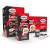 KENON Caffè - 150 Cialde ESE 44mm Compatibili - Espresso Tostato e Macinato da 7g, Confezionate Singolarmente per un Gusto Intenso e Cremoso