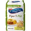 Lo Conte Le Farine Magiche Tipo 1 Più - Farina di Grano Tenero con Pasta Madre - Alta Lievitazione, Ideale per Pane, Pizza e Dolci - Qualità Professionale - 10 Confezioni da 1kg