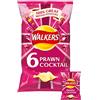 Walkers Patatine Cocktail Gamberi, 6 x 25 g