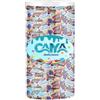 CAIYA DELICIOUS Cilindro Trasparente SUPER MIX con Miniatures al Caramello, Cioccolato, Cocco, Mous per snickers, twix, bounty, mars, circa 200 praline assortite di cioccolata, MAXI FORMATO 2kg