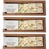 Pasticceria Fraccaro 1932 Torrone Artigianale Tenero alle Mandorle e Pistacchi, Senza Glutine, 3 Torroni da 180 gr - Pasticceria Fraccaro 1932, Torrone Morbido Artigianale con Mandorle e Pistacchi Tostati - Dolce per Celiaci