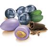 Confetti Papa | Confetti Cioccolato e Mandorla gusto MIRTILLO | Colore VIOLA | Confetti con vera frutta, senza glutine e adatti alla dieta vegetariana | Certificati Kosher | Confezione da 500 g