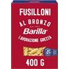 Barilla Al Bronzo Fusilloni Pasta 400 g - Confezione da 400 g