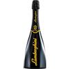 Lamborghini Ottagonale Extra Brut 0,75L, Yellow Label, Vino Spumante Secco, Metodo Charmat MADE IN ITALY (Ottagonale, Single + Box regalo)