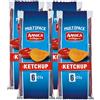 Generico 4X Amica Chips Patatine Gusto Ketchup Formato Multipack con all'interno 6 Buste da 25g Senza Glutine 150g (Gluten Free)