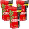 Yerbee Rosamonte Yerba Mate Tè Tradizionale Zipper 1.5kg (3 x 500g) | Set Mate Argentino | Bevanda disintossicante ed energetica