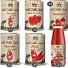 Antiche Fattorie Templari Pomodori Pelati|Collezione Antiche Fattorie Templari|18 Barattoli da 400 Gr|Gluten Free|Agricoltura Biologica|Certificato Eccellenze Alimentari|Pomodori del Cilento e Piana del Sele|Idea Regalo