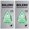 Generico SET 48 BOLERO DA 3 GRAMMI Cucumber Preparato istantaneo polvere solubile in bustine Sticks per Bevande con Stevia e Vitamina C e Senza Zucchero ideale per fitness e diete