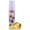 Sim&Cake Colorante Spray alimentare ORO brillante METALLIZZATO - per Dolci e Torte - 75ml - per decorare e colorare prodotti alimentari Oro Reale -Royal Gold