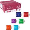 Morola Caffè Morola - Kit Assaggio Cialde - Cialde Compostabili ESE44 - Degustazione Caffè Classico, Arancio, Limited, Cremoso, Dek, El Mirador (50, Cialde)