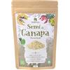 Erbavoglio Semi Decorticati di Canapa Bio - 200 g - Alimento biologico - Fonte di proteine, fibre e acidi grassi essenziali, ideali per arricchire insalate, smoothie e piatti salutari.