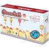 La Confetteria del Cuore, Lenti Colorate Cioccolato Fondente, Confetti al Cioccolato Fondente Celeste, Ideali per Party, Matrimoni e Battesimi, Senza Glutine, 100% Made in Italy, Confezione da 1kg