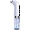 Lalano'S Cosmetics Elite Lady Lalano'S Cosmetics Super micro bubble - Pulitore per pori con tecnologia LCD, microbubble, aspiratore sottovuoto contro acne e brufoli, 6 accessori, senza fili, LED, tutti i tipi di pelle