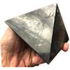 TENET - PIETRA DI SHUNGITE NATURALE 100% russia (PIRAMIDE LUCIDA 9X9 CM)