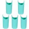 Didiseaon 5 Pezzi Di Ferri Arricciacapelli Piastra Per Isolamento in Silicone Copriferro Supporto Per Ferro Per Copriferro Guanto