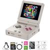 Doriteney RG35XXSP Console di gioco retrò palmare schermo IPS da 3,5 pollici 64 GB TF card precarico 4400 giochi elettronici, supporto batteria 3300 mAh WiFi Bluetooth HD (grigio NUOVO)