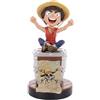 Cableguys Netflix One Piece Luffy Supporto Controller e Telefono - Porta Cellulare Compatibile con Xbox, PlayStation e la Maggior Parte dei Controller, Accessori Gaming per Scrivania