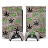 PDURMBUAB Nessuna Schiuma Nessuna Bolla Per PS5 Skin Disc Edition Anime Console E Controller Vinile Cover Wraps Per PS 5 Version(08375)