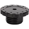 KIMISS Adattatore per Volante in Alluminio per T300 T500 TS-XW - Adattatore Compatibile con Giochi di Corse per, Luisi, NRG (BLACK)