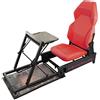 DRIVERKUBE DK3 DRIVERKUBE V1_2019_R ROSSO - Postazione di guida gaming TRASPORTABILE, RICHIUDIBILE e SALVASPAZIO - La play seat solida, compatibile con tutte le console