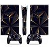 ASBVRJF Pelle Della Console Per PS5 Slim Skin Digital Edition Console E Controller Vinyl Cover Skins Wraps Resistente Ai Graffi Compatibile Con 43983 Pelli Avvolge Regalo