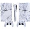 LNMLRBXEXZ Compatibile Con Adesivi Skin Per PS5 Slim Skin Disc Edition & Per Digital Console Controller Vinyl Cover Skins Wraps Scratch Resistant Compatible 00595 Avvolgimento(Disc Version)