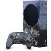Head Case Designs Licenza Ufficiale Harry Potter Castello Grafica Pacchetto Console Da Gioco Wrap E Pelle Per Controller Compatibile con Xbox Series S Console & Controller Bundle