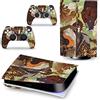 GALSOR Protettivo Per PS5 Skin Disc Edition Anime Console E Controller Vinile Cover Wraps Per PS 5 Version 33366 Senza Bolle E Senza Residui