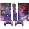 YLMKMVLCZC Pelle Decalcomania Per PS5 Slim Skin Disc Edition Console E Controller Vinyl Cover Skins Wraps Resistente Ai Graffi Compatibile No Shrinkage Forte Adesione 07202 Avvolgimento Della Pelle