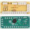 SALALIS Gruppo Controller Universale per Scheda di Circuito Joystick Ad Alte Prestazioni per PC Portatile 98/ME/XP/Vista/7/8, Interfaccia USB Verde ABS 1 Scheda di Controllo Versione Chip F10 per