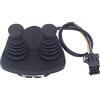 Socobeta Controller Joystick per Carrello Elevatore 7919040043 Unità di Controllo a Doppia Impugnatura Ad Alta Resistenza per E25 E30 336 E16C 1275 20 18 16 335 per Piccoli Carrelli Elevatori