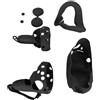 CFTGIW Set di Cover in Silicone da 5 Pollici per 2 Include Cover per Controller VR Shell Shakes Stick Bianco Protegge Perfettamente Qu Set di in Silicone da 5 in per 2 di in (BLACK)