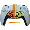 SHEAWA Per PS5 3D Mini Steering Wheel Controller gioco da corsa sostituzione accessori (Warm Change Colour)