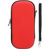 LIYJTK Custodia rigida per console di gioco, resistente all'acqua, antigraffio, portatile per giochi PSP 3000 (Rossa)