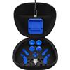 Coolerage Pacchetto completo di componenti per controller Xbox Elite Serie 2 - Gli accessori includono 1 custodia per il trasporto, 1 dock di ricarica, 4 levette, 4 pagaie, 1 Dpad, 1 cavo di ricarica e 1