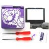 Perfect Part Custodia Custodia Cover + Strumenti per GBA SP Gameboy Advance SP (Viola)