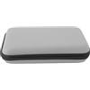 Saluaqui Custodia da Trasporto Console di Gioco per il Nuovo 3DS XL - Custodia Protettiva di Viaggio con Shell Duro Portatile con 8 Slot Gioco Tasca Interna e Esterno Resistente all'acqua - (SILVER)